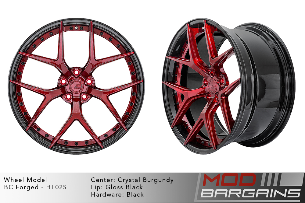 BC Forged HT02 / HT02S Modular Wheels 19-21 Inch - All Makes & Models